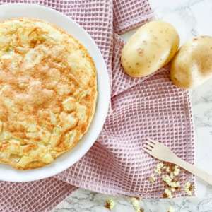 plato de tortilla de patatas